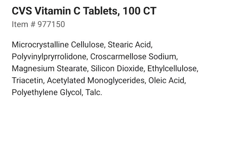 Two New CVS Health Vitamin C 100 Count Tablets-250 mg & 500 mg Exp 06/27 & 08/27