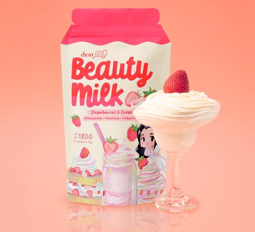 Dear Face Beauty Milk Strawberry & Cream