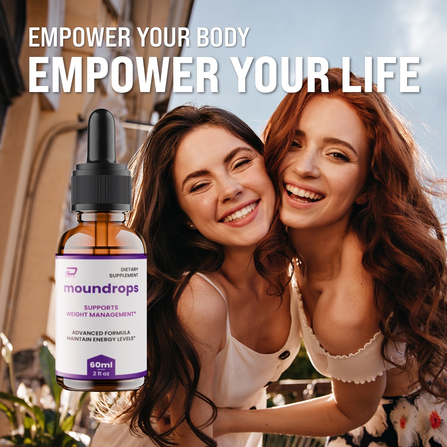 (5 Pack) Moundrops Liquid Drops – Moun drops Weight Management, Healthy Levels