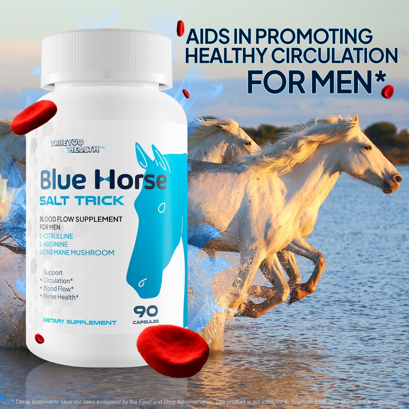 Blue Horse Salt Trick – Our Best Blood Flow Supplement for Men (1-5 pack)