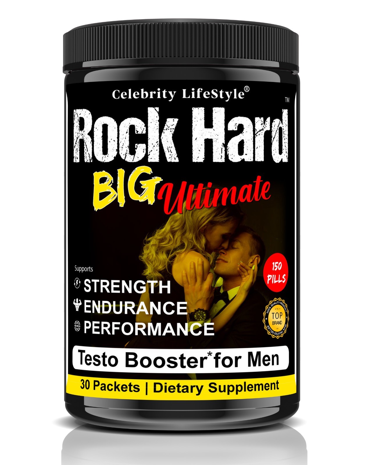 Male Enhancing Supplement Fast Acting Testosterone Booster Stamina, Vitality 150