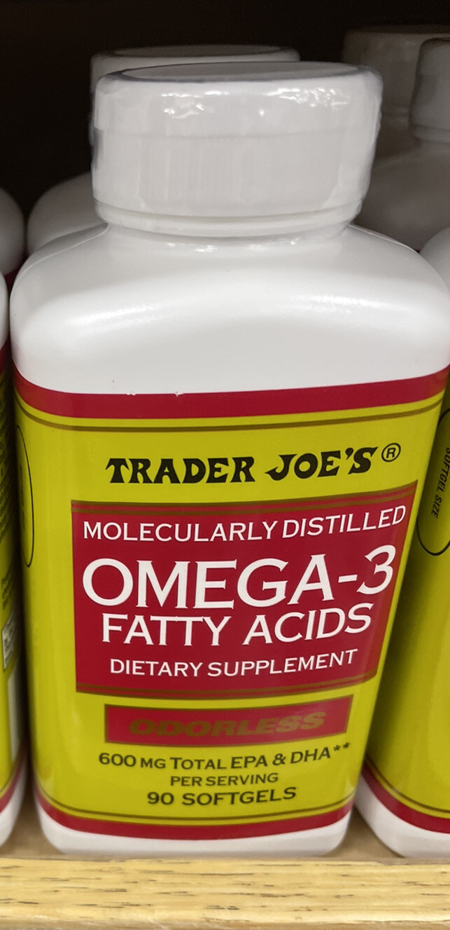Trader Joe’s Omega-3 Fatty Acids Dietary Supplement