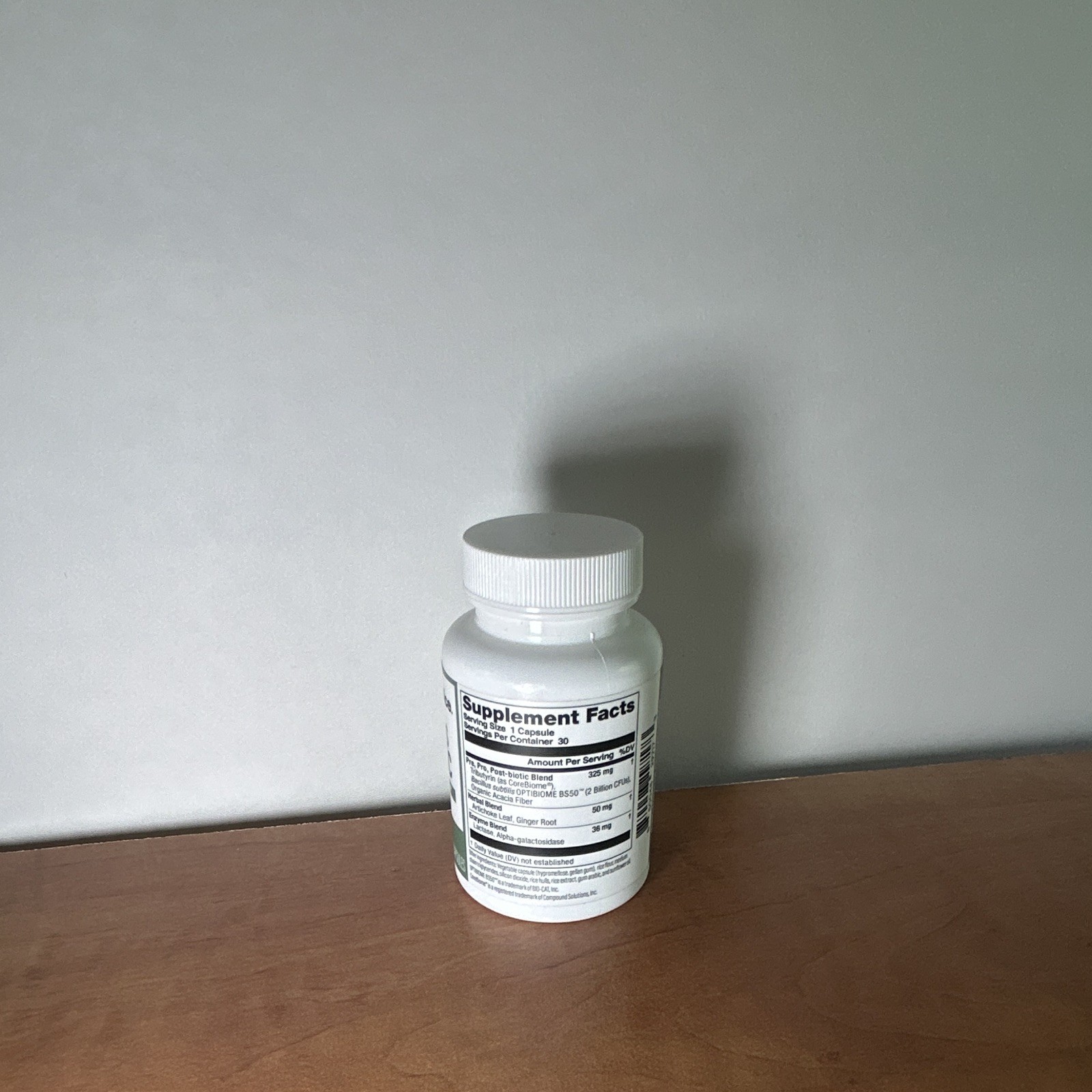 Physician’s Choice Bloat + Gas Probiotic Digestive Support Capsules 30 Ct