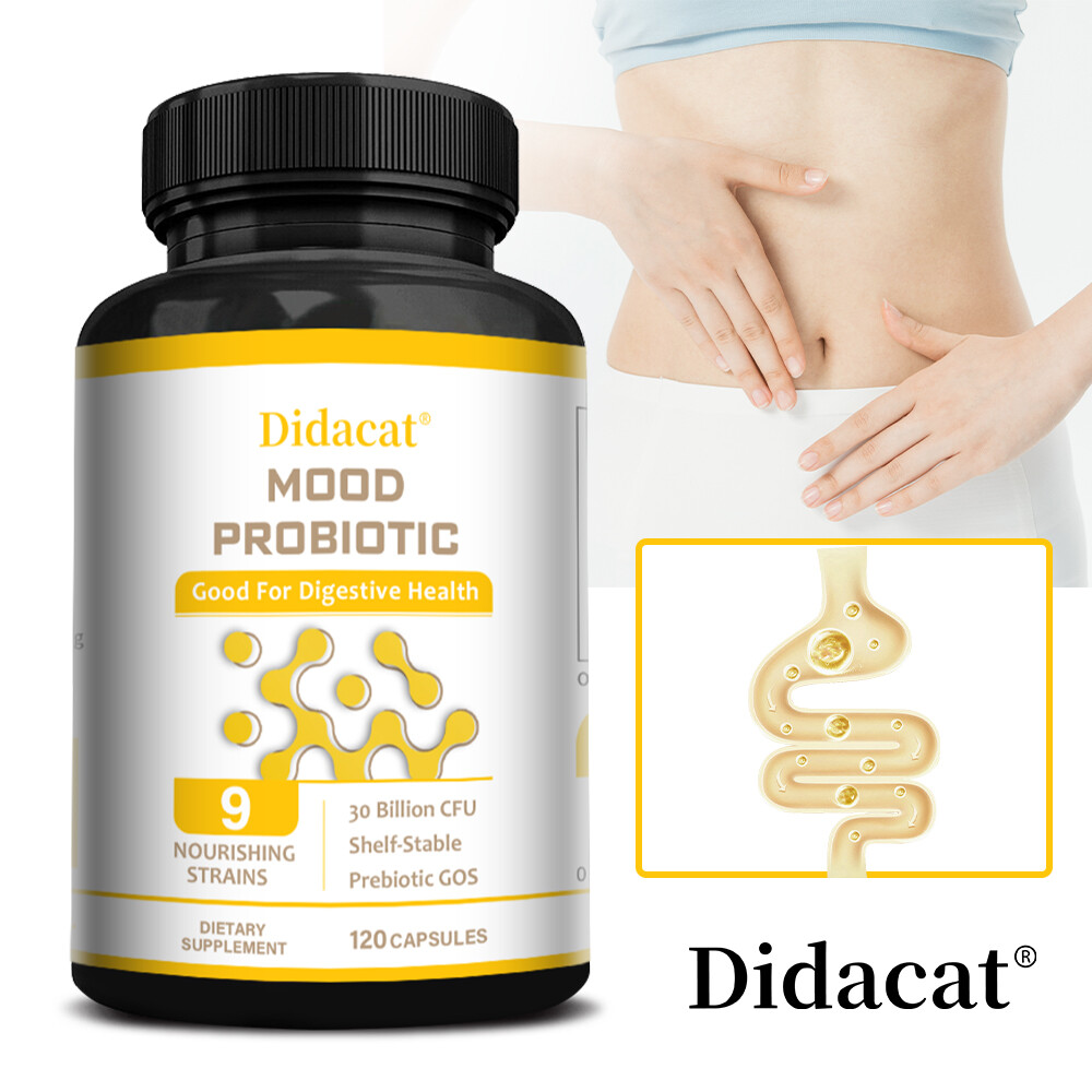 Mood Probiotics 30 Billion CFU – with Prebiotic – Mood & Digestive Support
