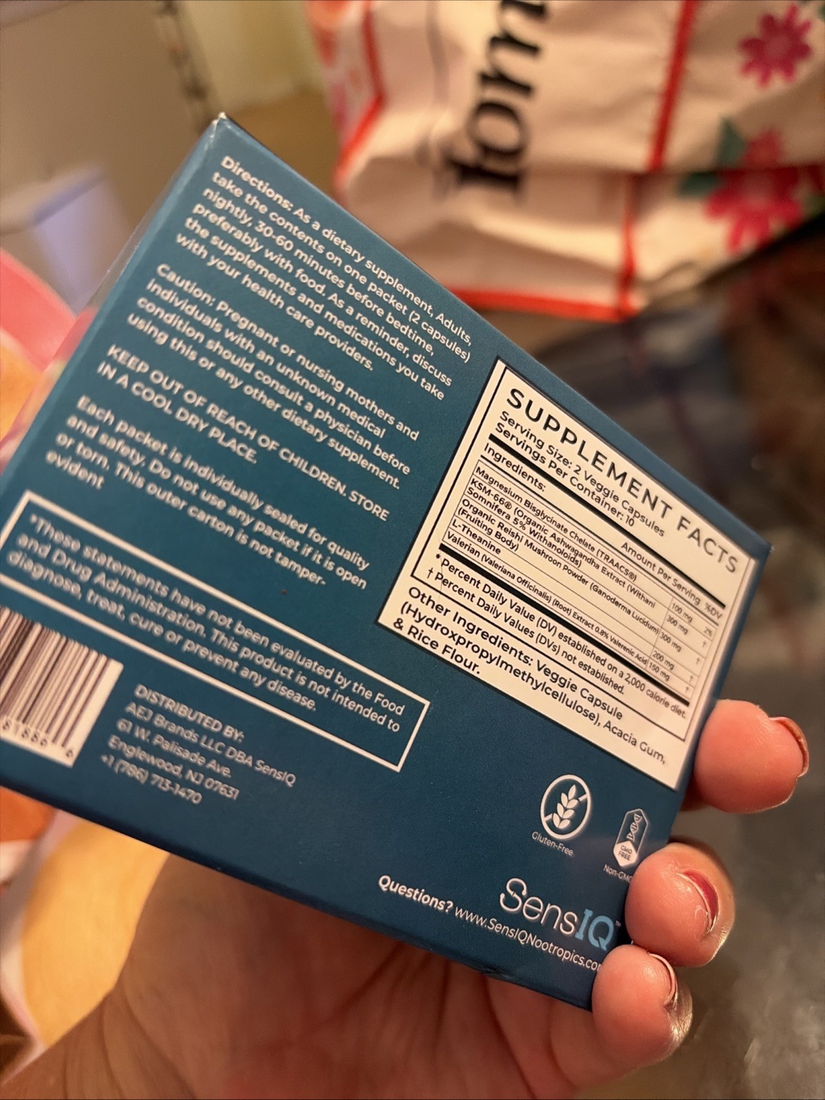 SENSIQ SLEEP, 60 CAPSULES