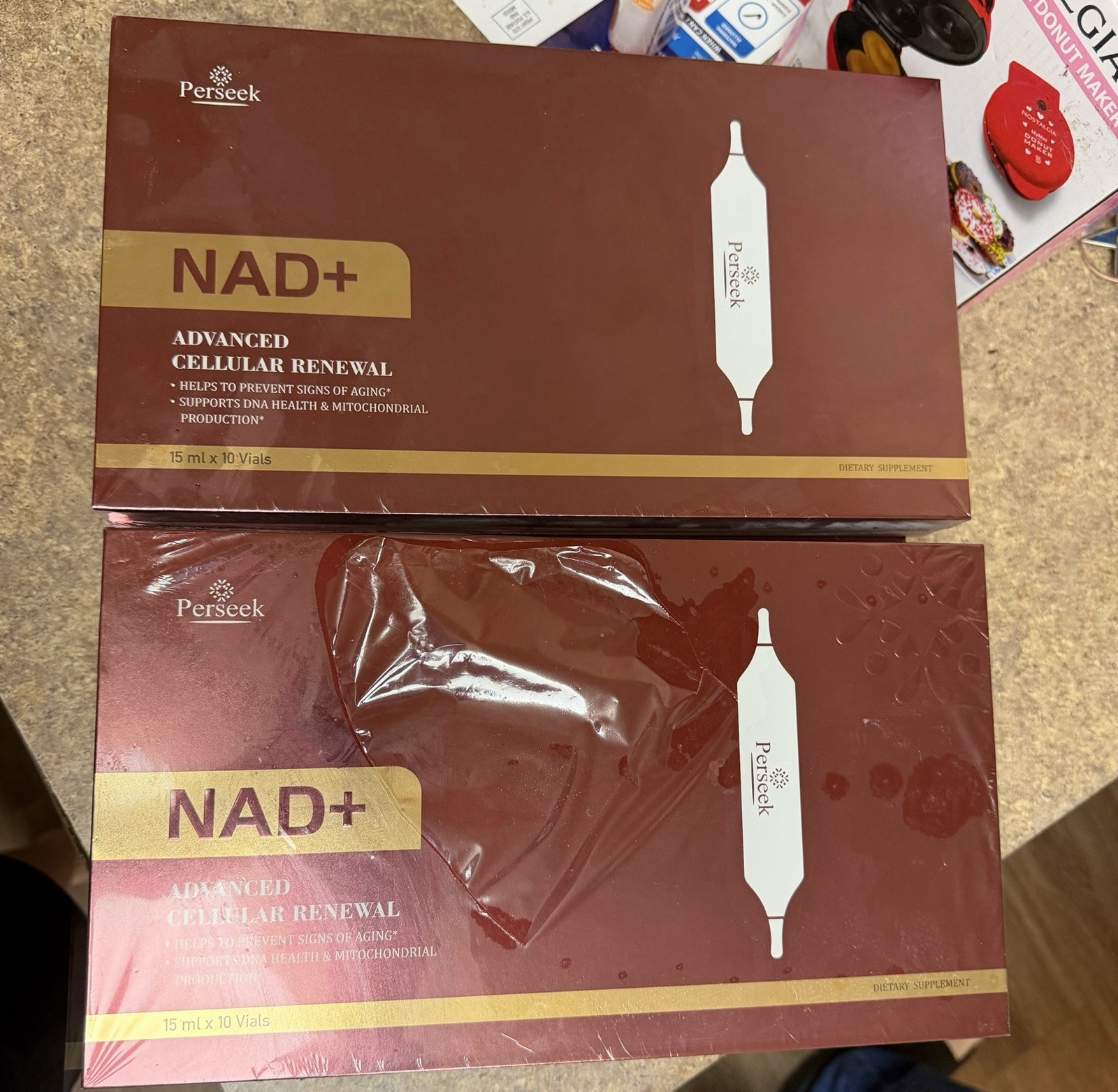 Perseek NAD+ Liquid Advanced Cellular Renewal Supplement 15mL x10 Vials