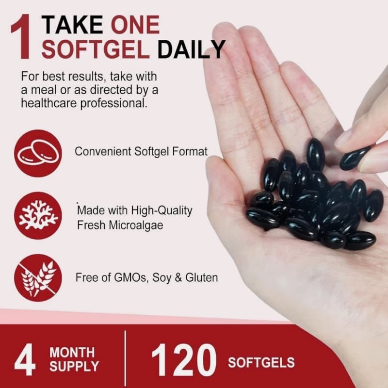 12mg Astaxanthin Supplements, 120 Softgels Premium Antioxidant Supplements