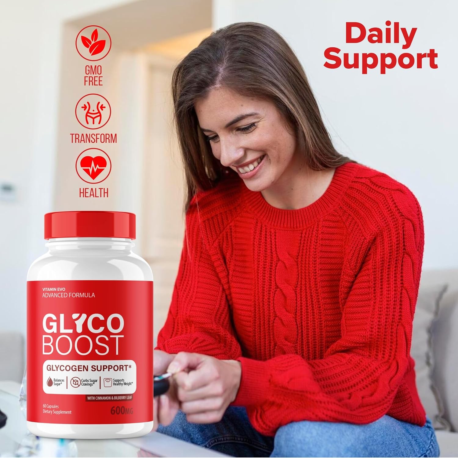 (5 Pack) Glyco Boost Glycoboost Maximum Glyco Optimizer Strength Glycogen Pills,