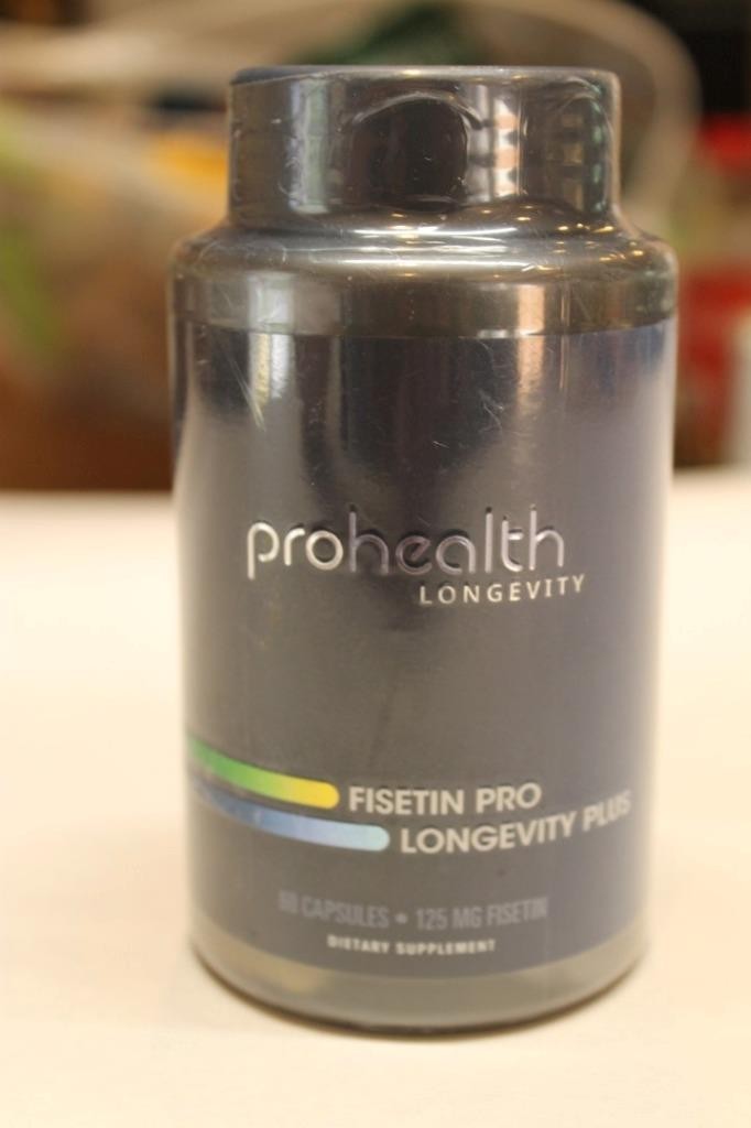 ProHealth Longevity Fisetin Pro 125mg Brain Health 60 Capsules 01/27 NEW