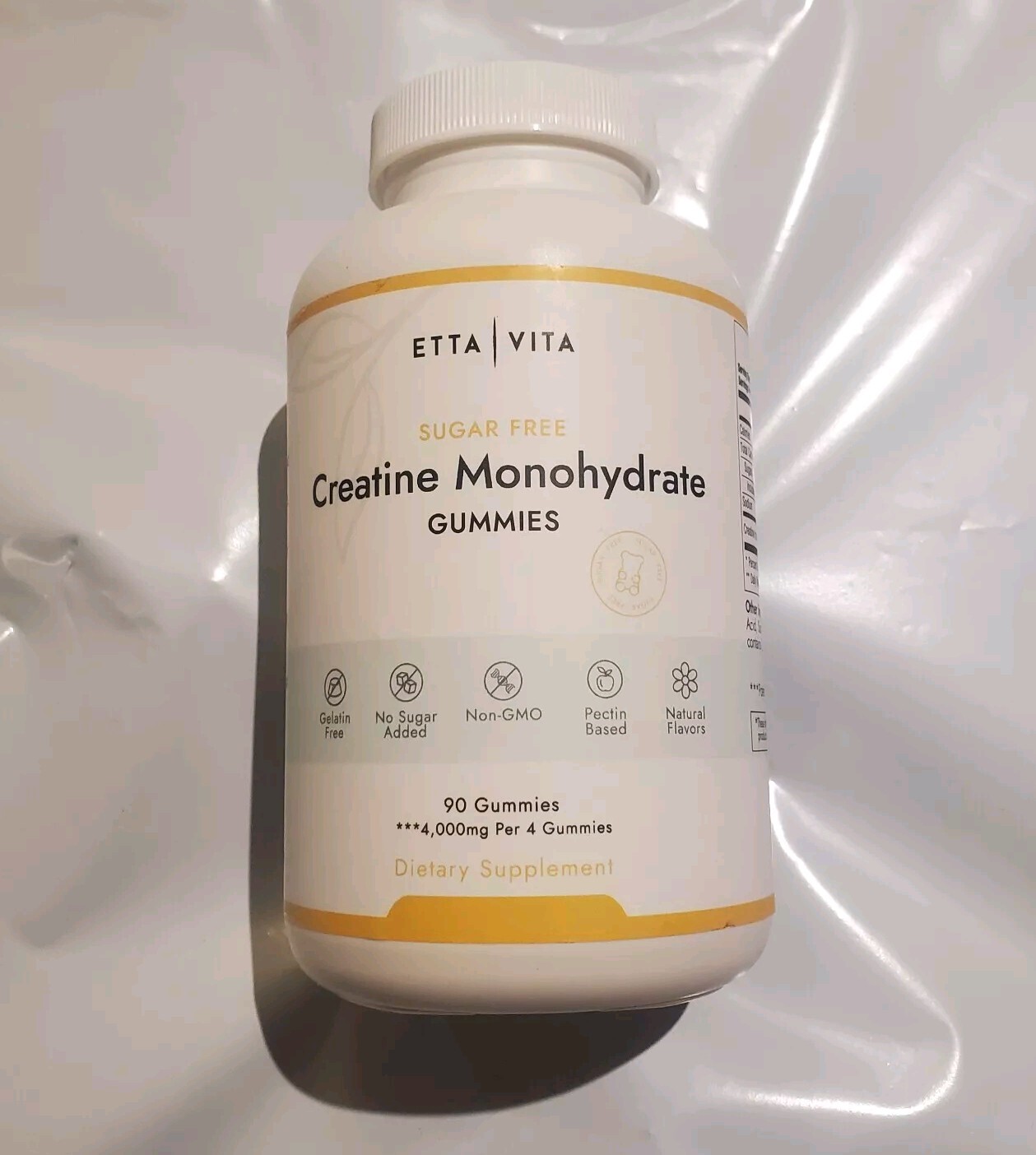 Sugar Free Creatine Monohydrate Muscle Support Improves Energy Memory & Focus