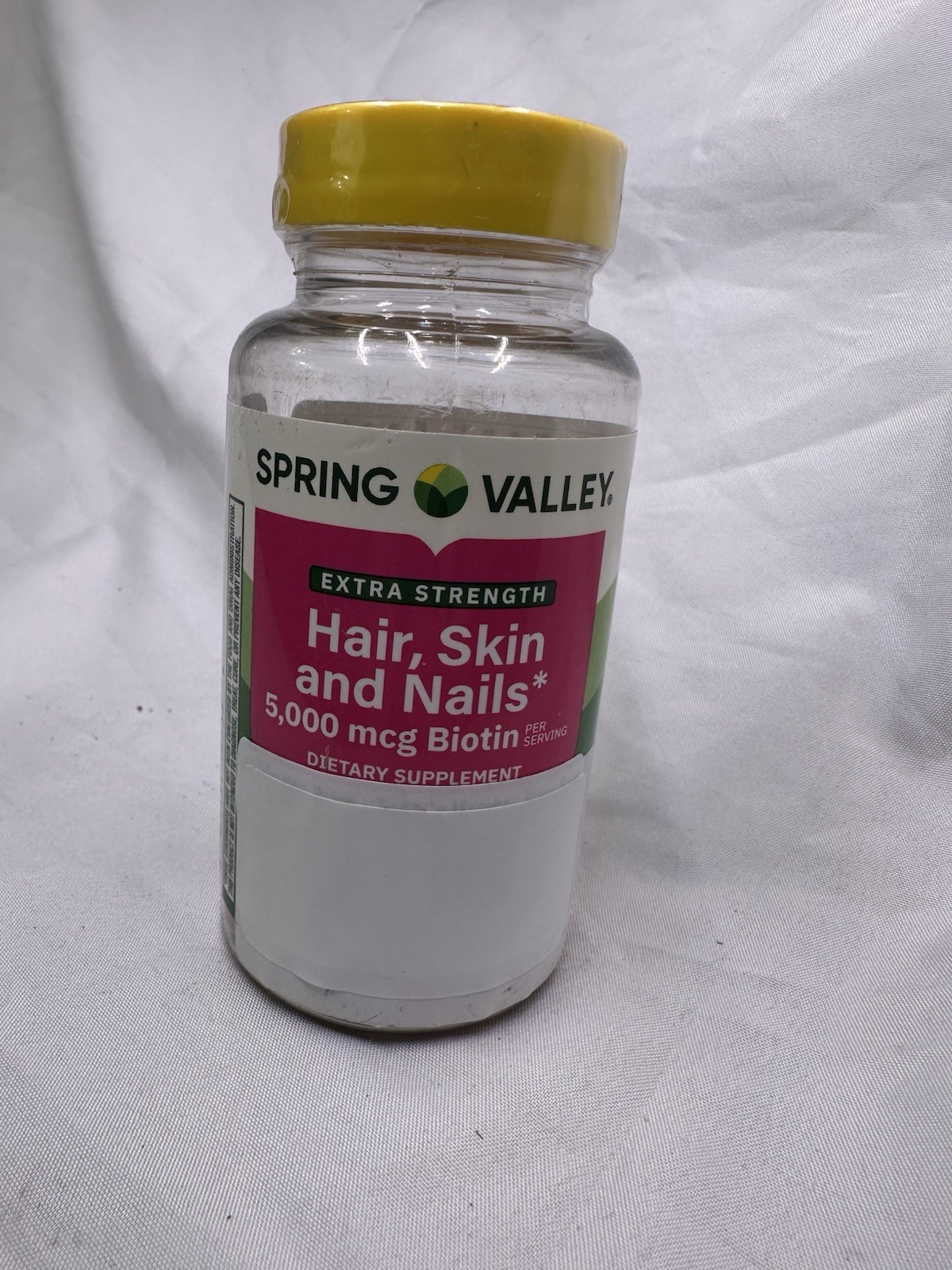 Spring Valley Hair, Skin & Nail Dietary Supplement Sealed 120 Softgels Exp: 8/26