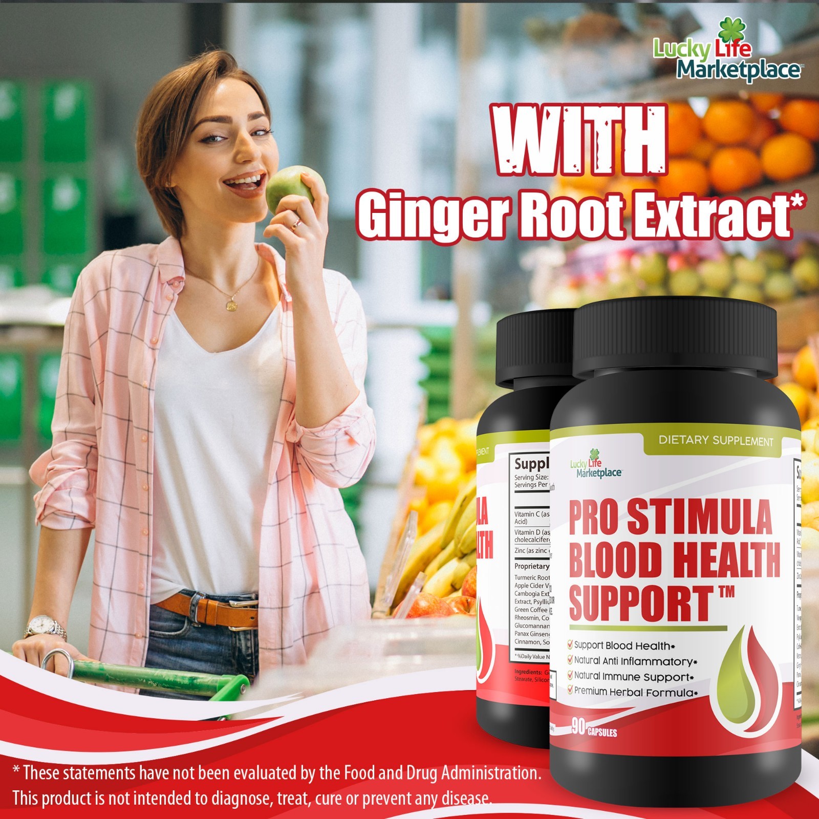 Pro Stimula Blood Health Support – Premium Berberine Formula with Cinnamon