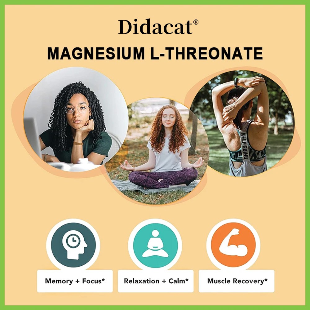 Magnesium L-Threonate – High Absorption Supplement,Improve Cognitive Function