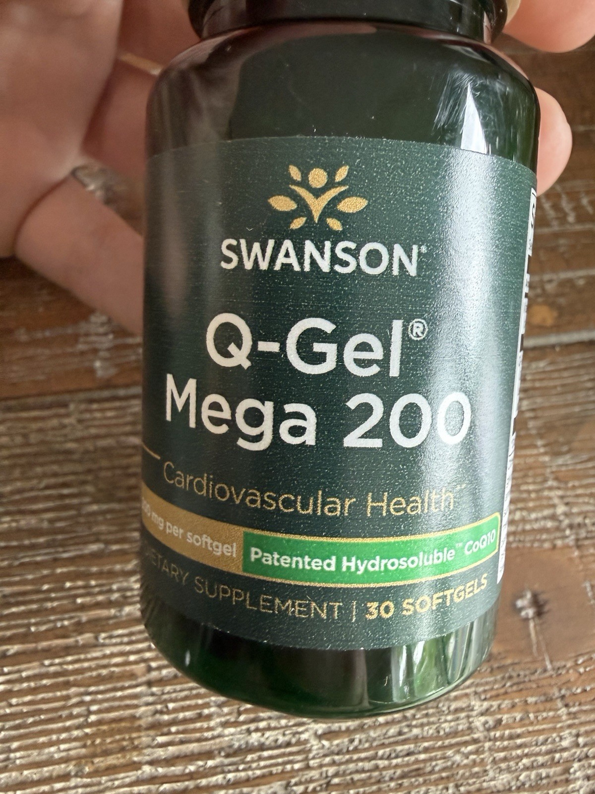 Swanson Q-Gel Mega 200 mg Cardiovascular Health – Core Wellness – 30 Softgels