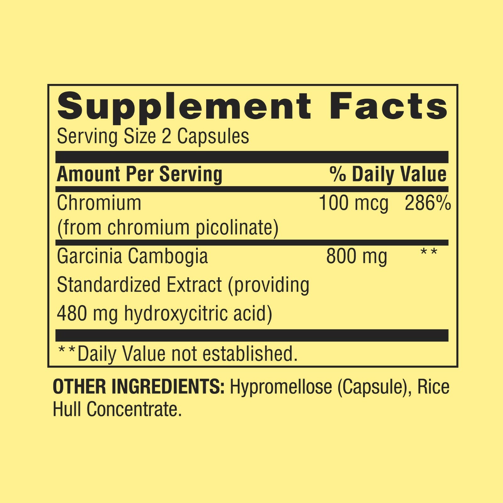 Spring Valley Garcinia Cambogia Capsules, 800 mg, 90 Count..+