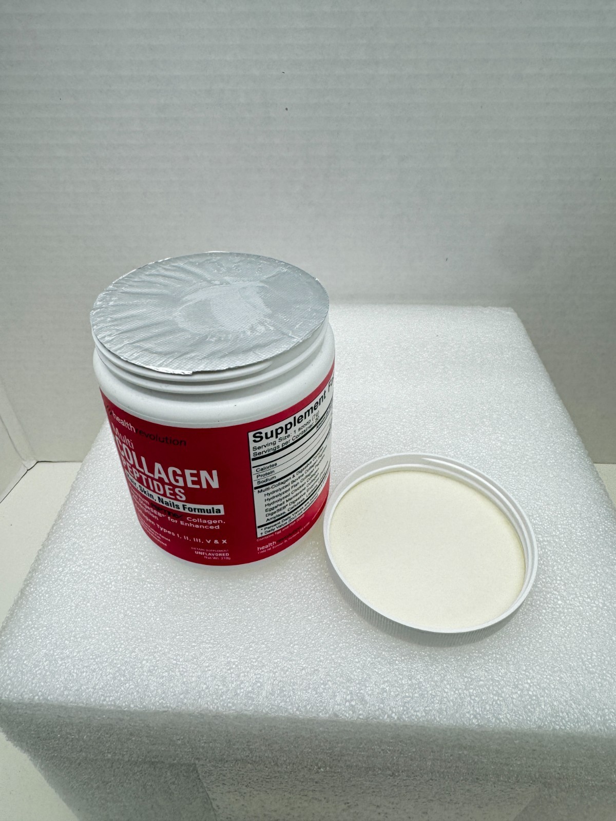 Multi Collagen Peptides Type I II III V X-5 Powder Nails/skin/Joint/Sugar Free