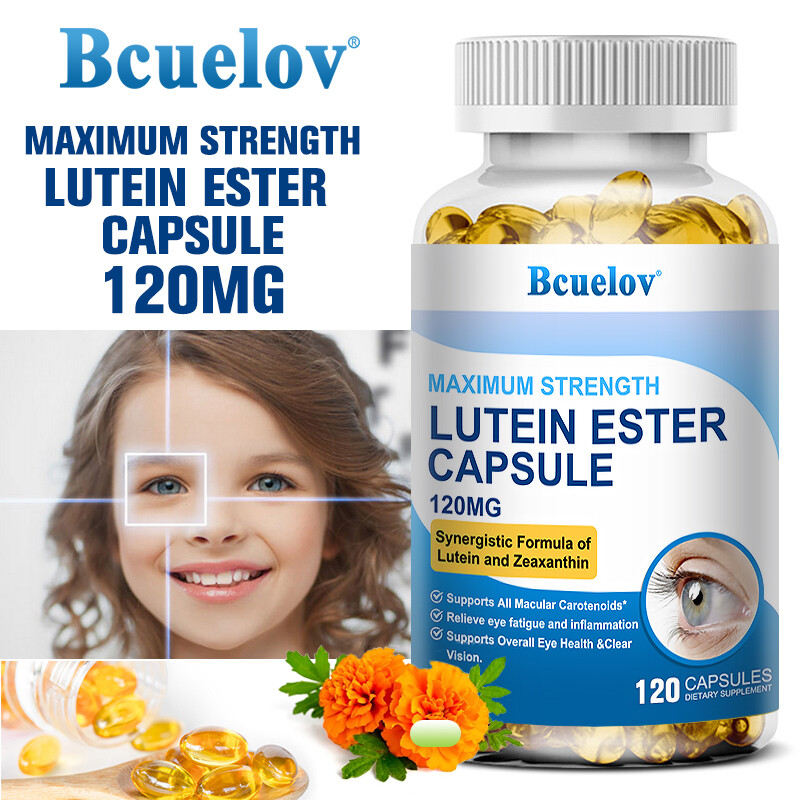 Lutein Esters Capsules 120mg Support Eye Healthy Visual Function Natural