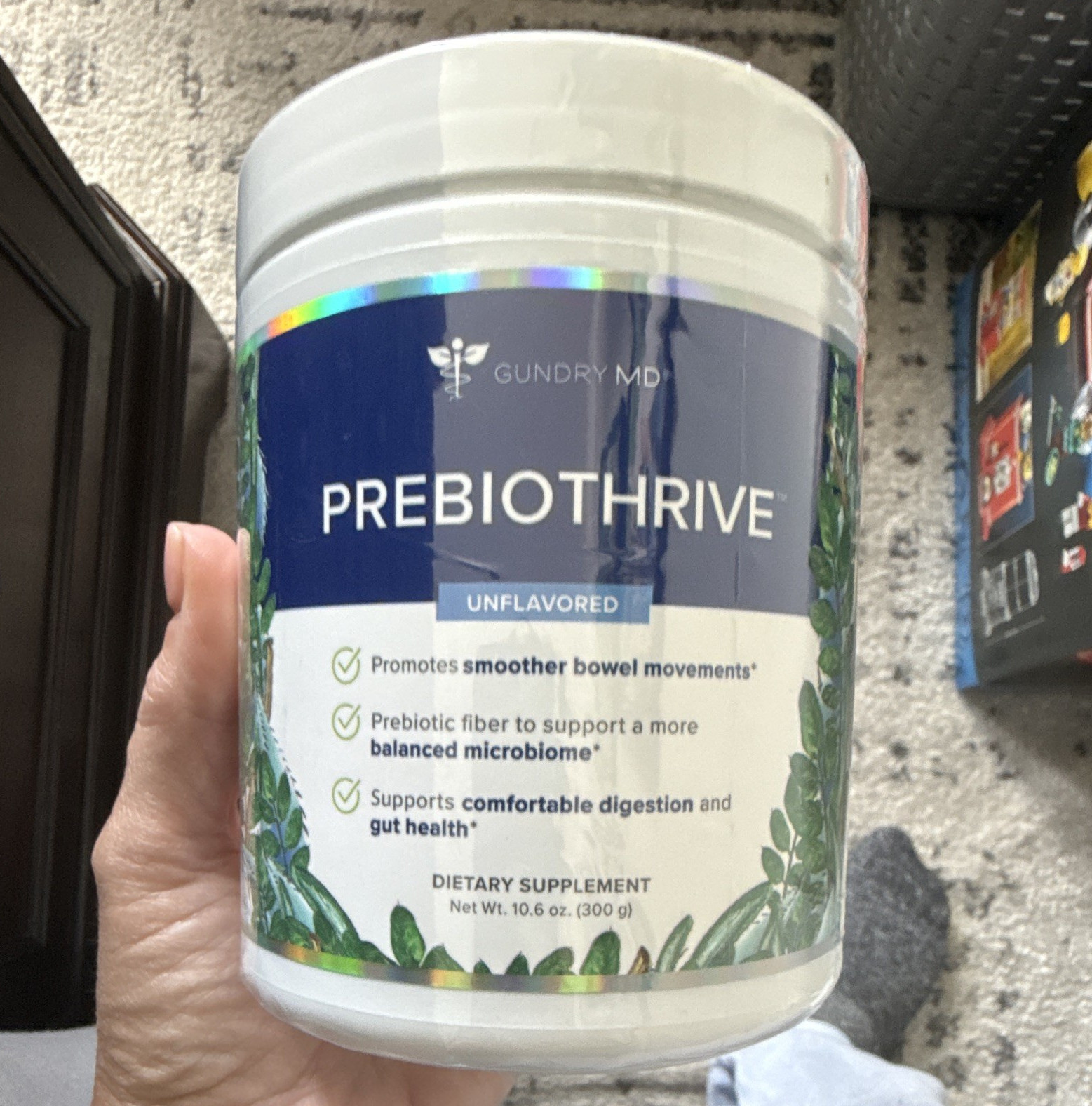 Gundry MD PrebioThrive Unflavored Prebiotic Fiber Powder 10.6 oz