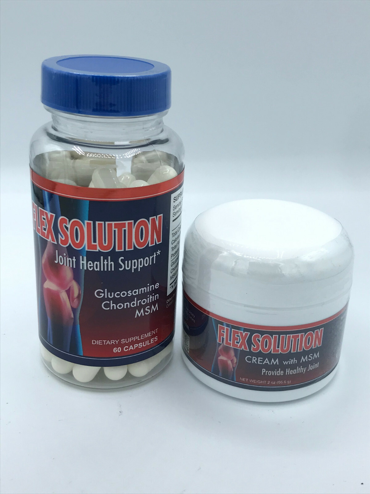 KIT Flex Solution Join Health Support Cream / Softgels articulaciones pastilla