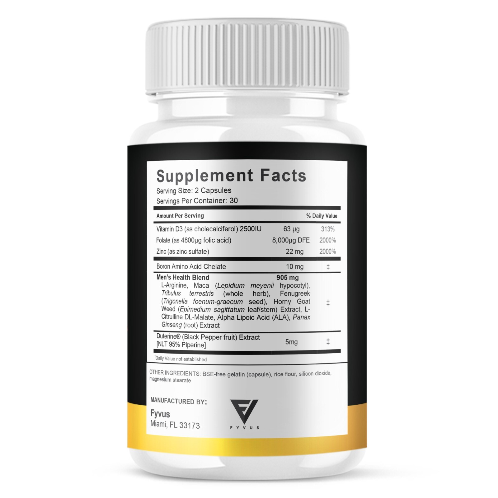 Vigortrix Pills, Vigortrix Supplement Maximum Strength (60 Capsules)