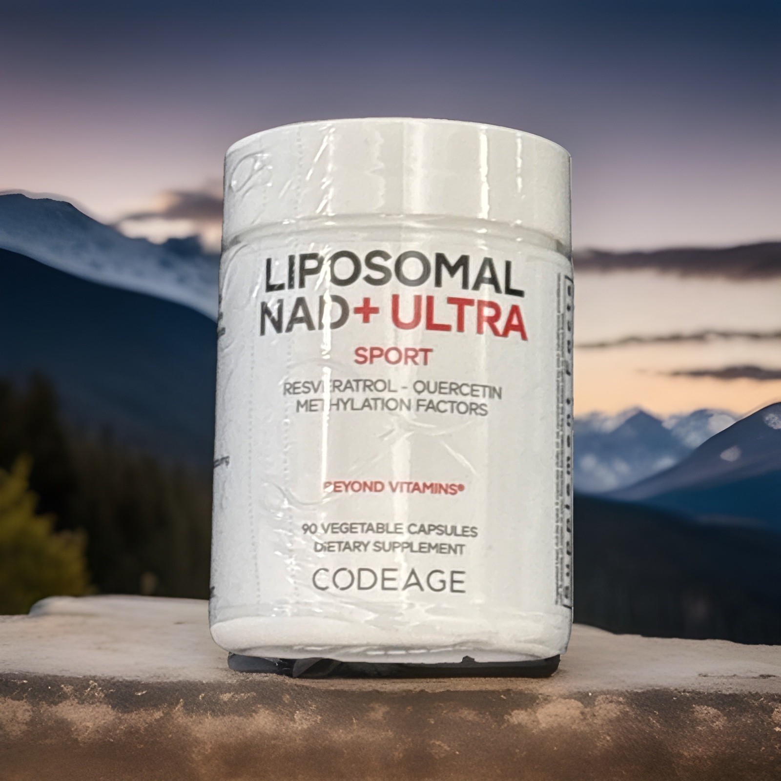 Sport Liposomal NAD+ ULTRA 90 Vegetable Capsules Exp 03/2028 New Sealed Codeage