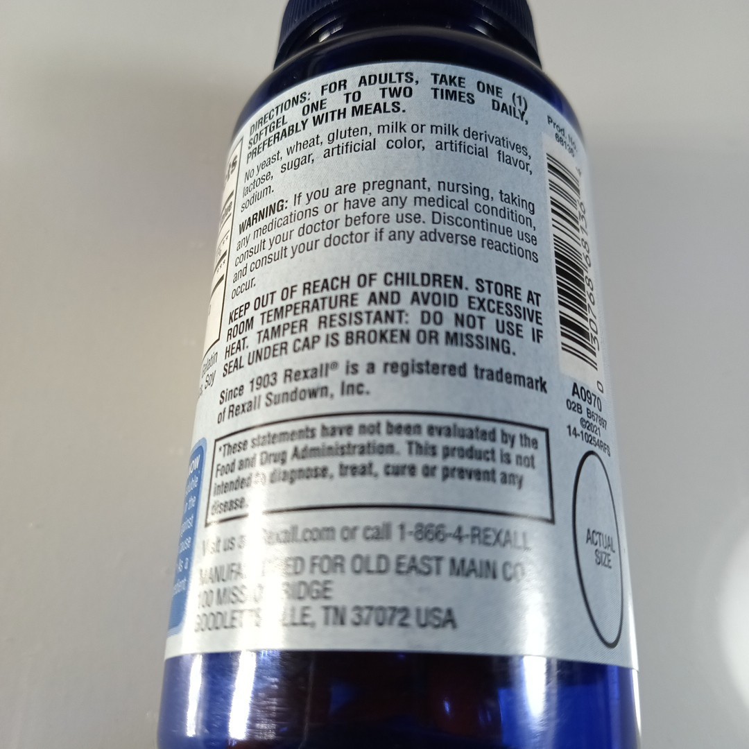 Rexall Naturalist Co Q-10 200mg 30 Softgels Exp,1/27 SHIPS~FAST 📭 🚚§}~~