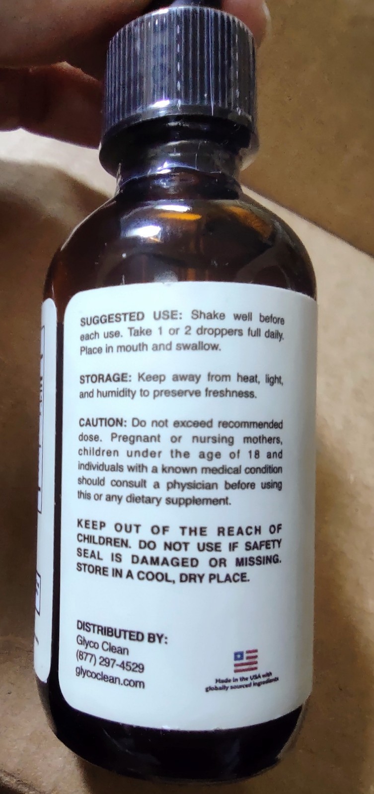 3 Glyco Clean Drop Advanced Formula 200mg Exp 06/2027 Blood Sugar Level Support
