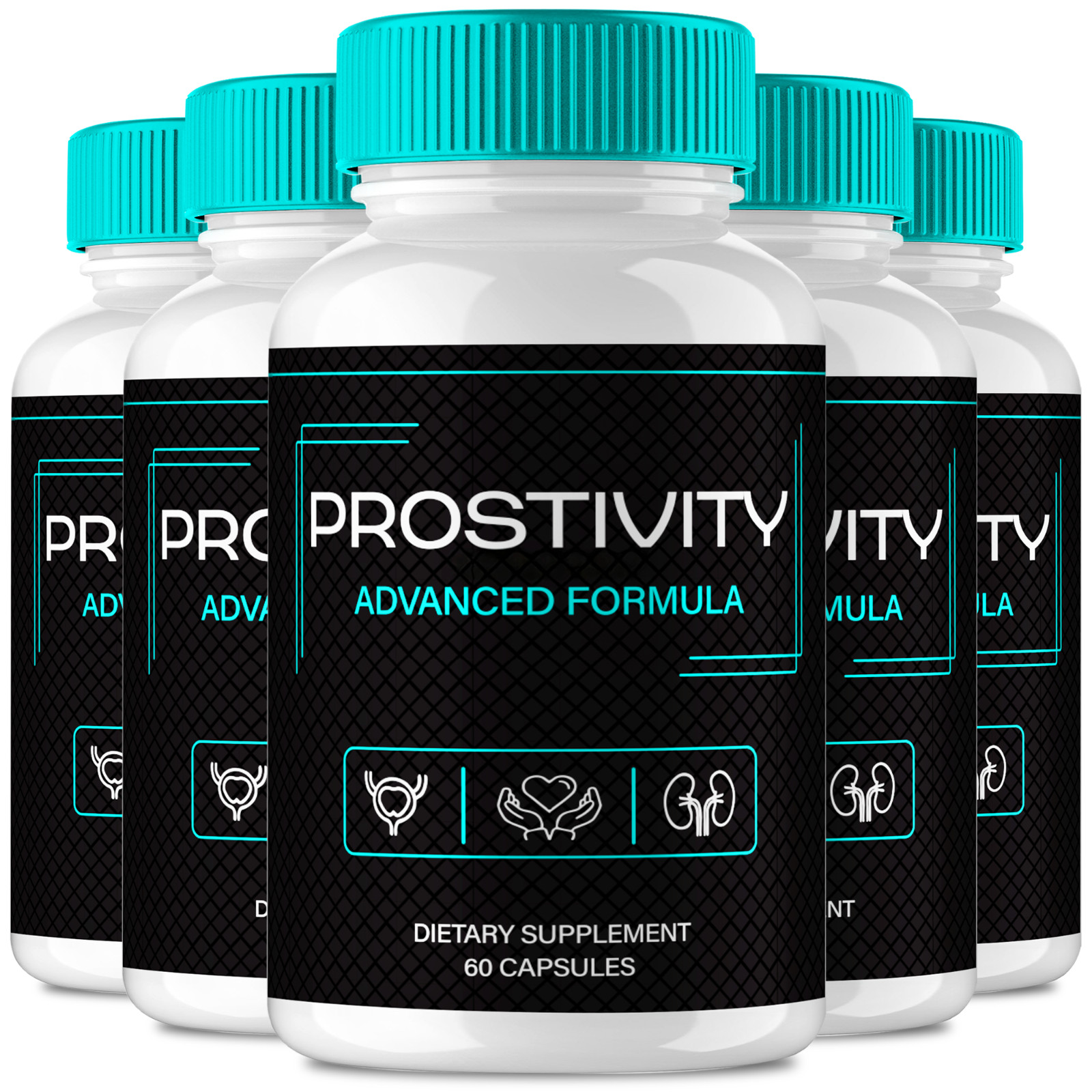 (5 Pack) Prostivity Prostate Capsules, Premium Prostate Health Support for Men