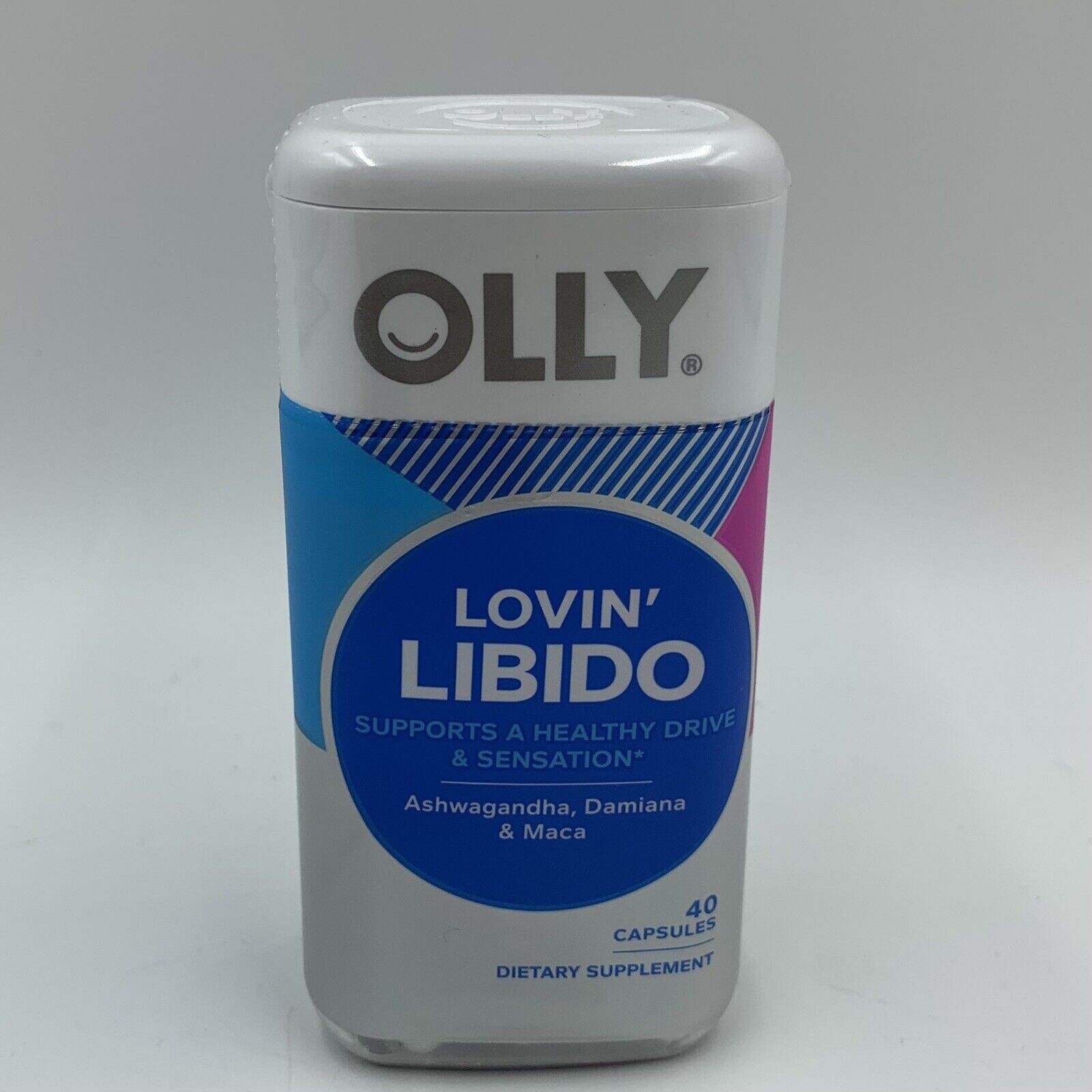 2 Pks-Olly Lovin’ Libido Supports Ashwagandha, Damiana & Maca, 40 Caps+GIFT Free
