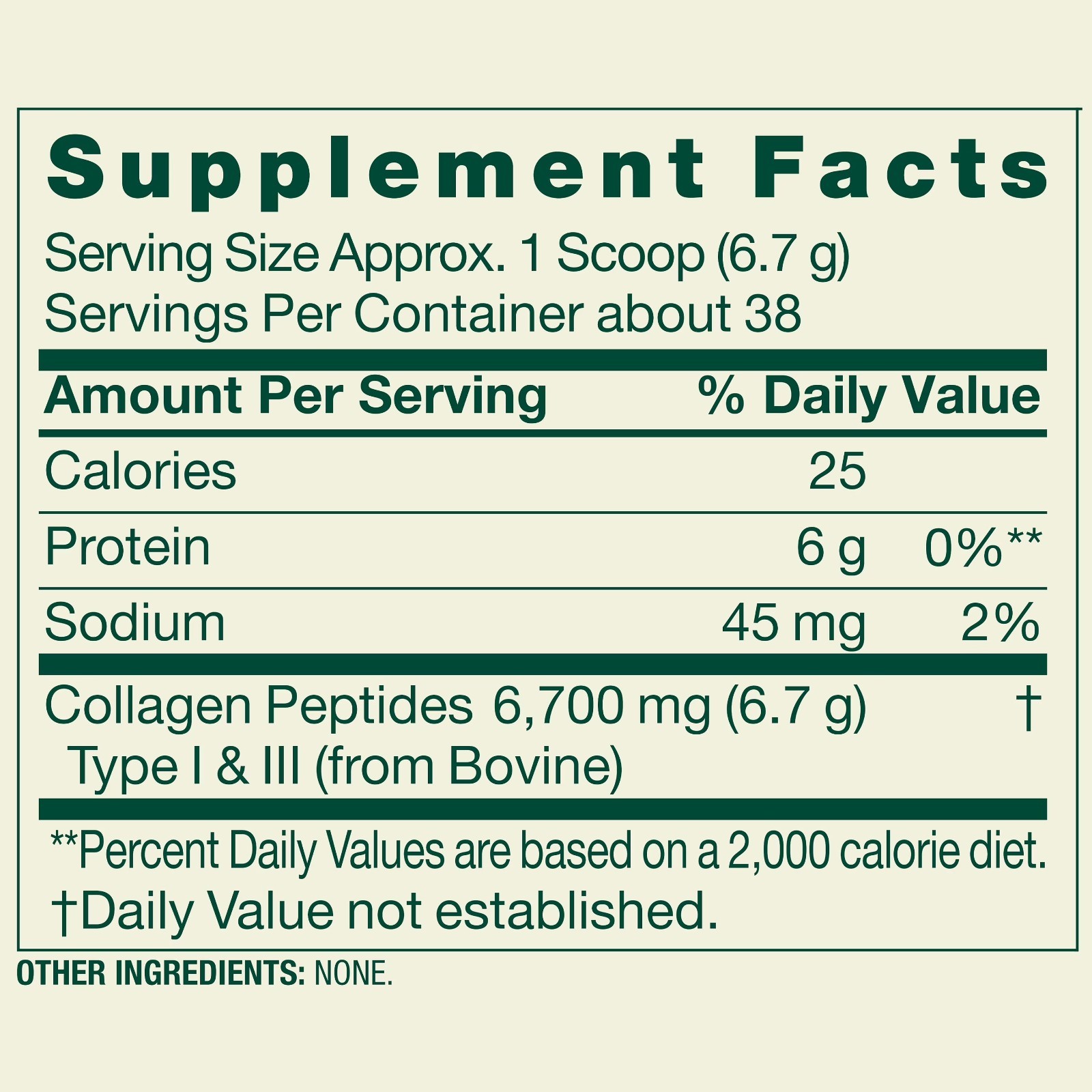 Spring Valley Collagen Peptides Type 1 and 3 Dietary Supplement 9 oz