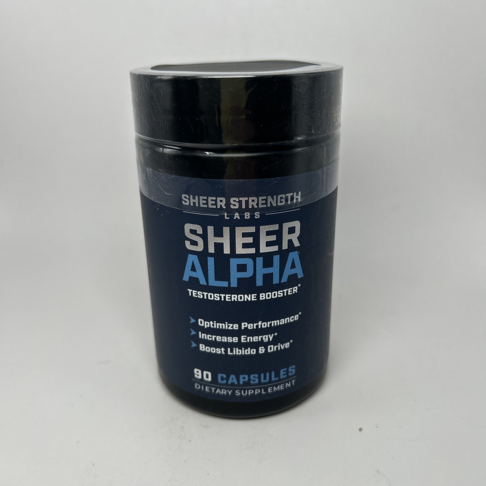 Sheer Strength Labs Sheer Alpha Testosterone Booster For Men 90 Capsules 10/28