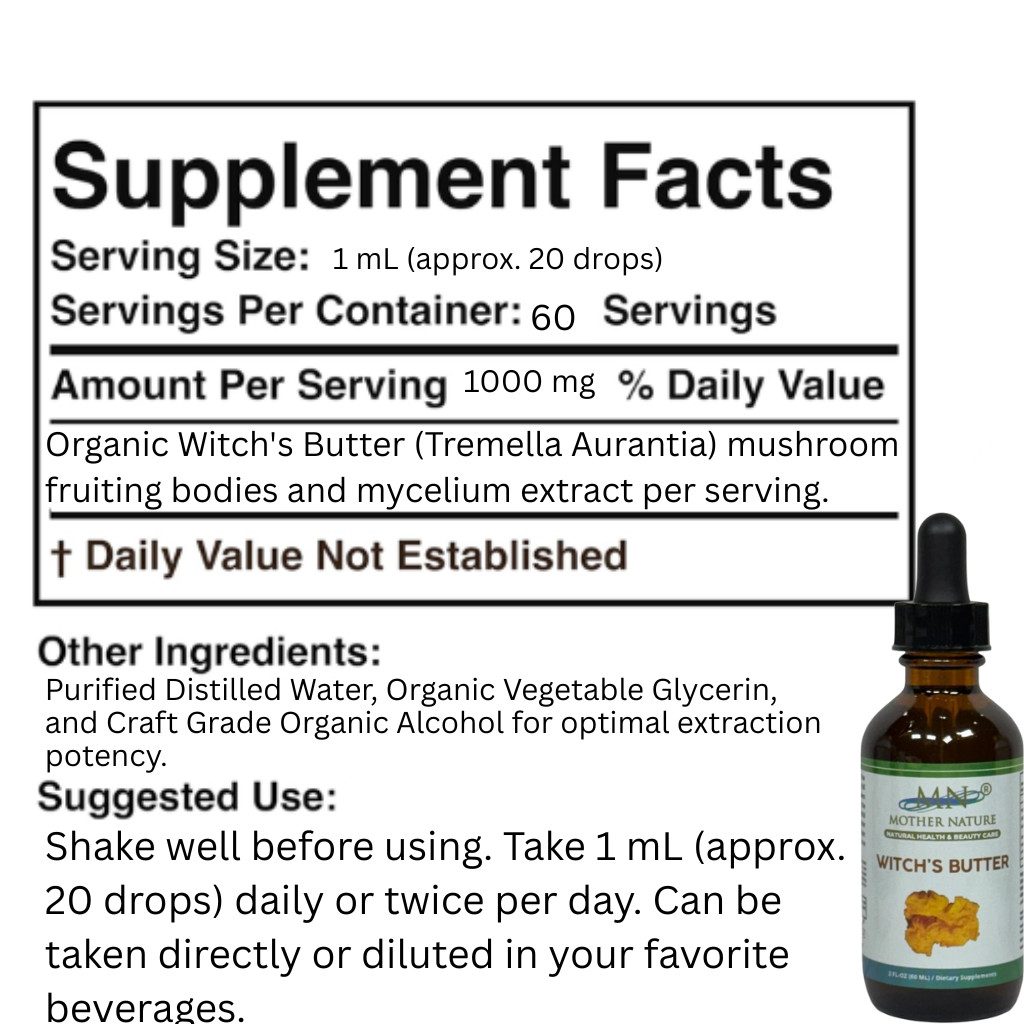 Mother Nature Witch’S Butter Immune System Dietary Supplements – 60 ML