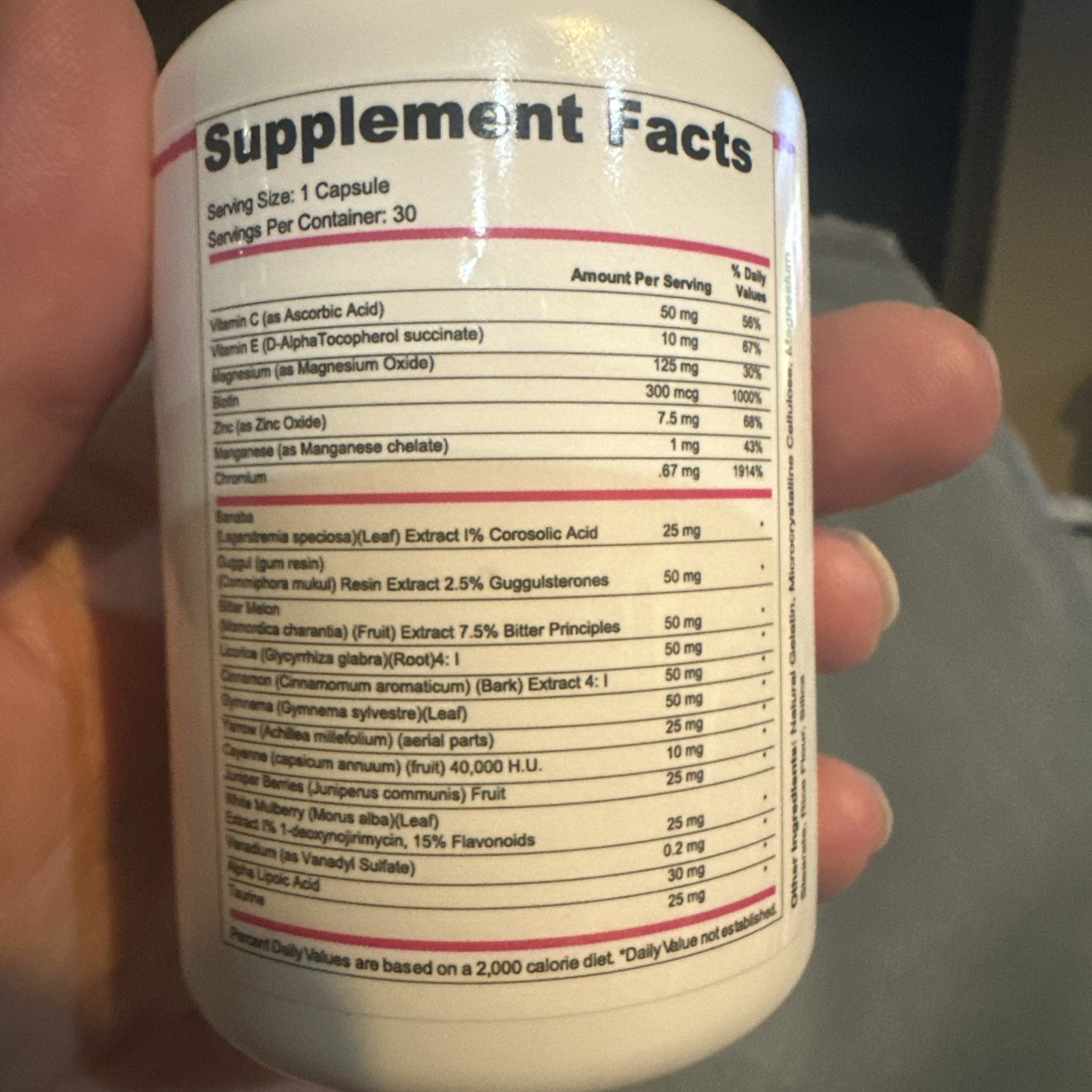 iM Blood Sugar formula 30 day supply