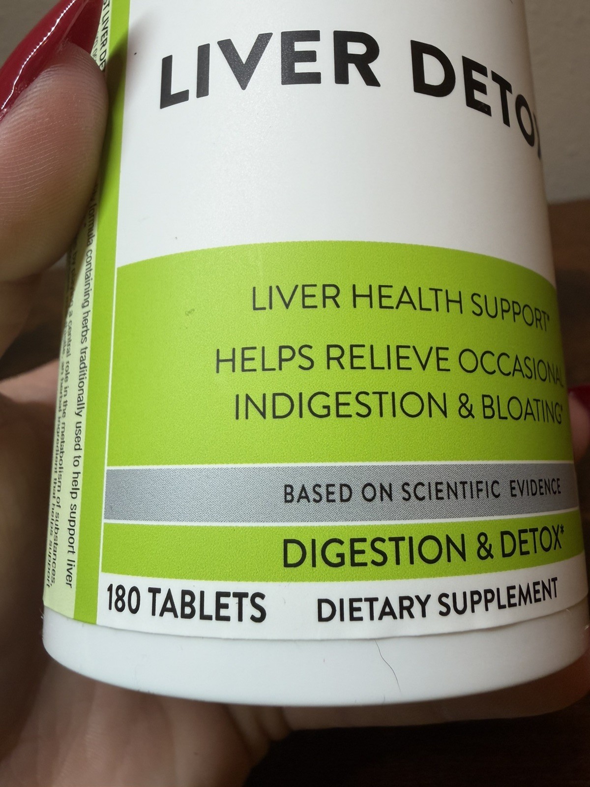 Liver Detox Digestion Support Swisse Dietary Supplement 180 Tablets Exp. 4/28