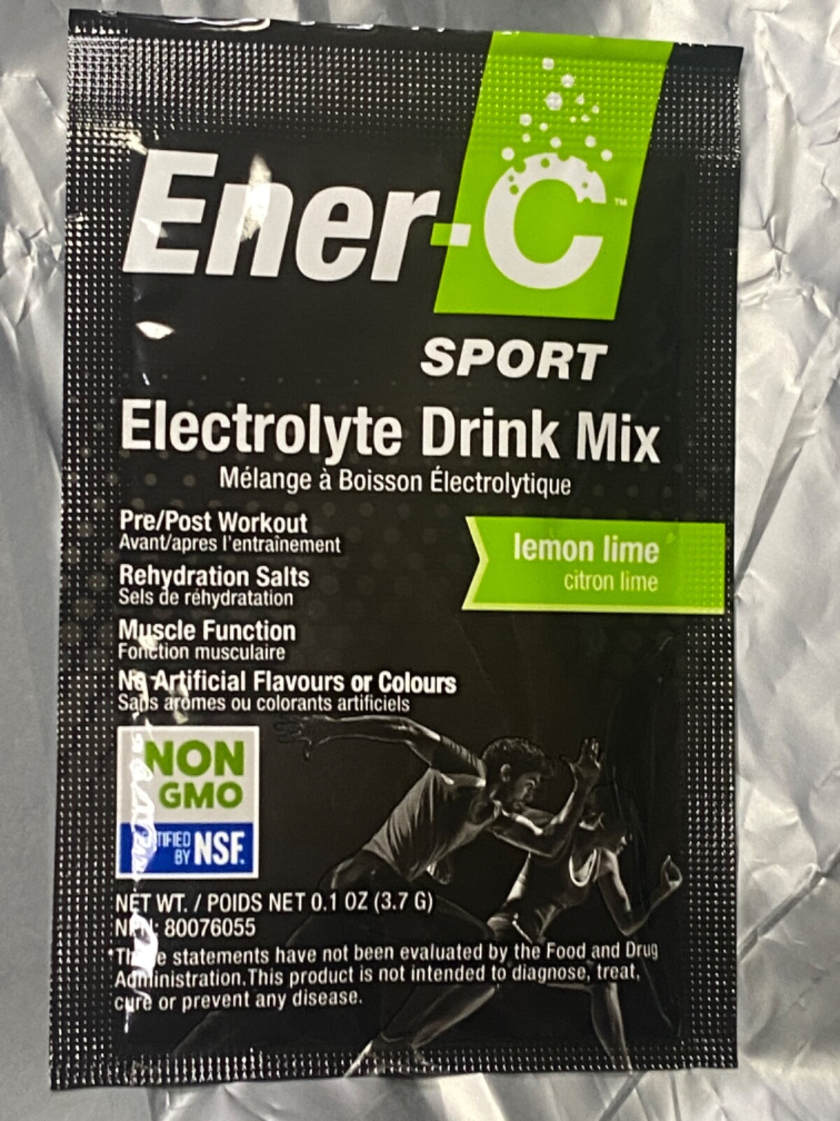 Ener-c – Sport Drink Mix Lemon Lime – 1 Each – Single Packet –