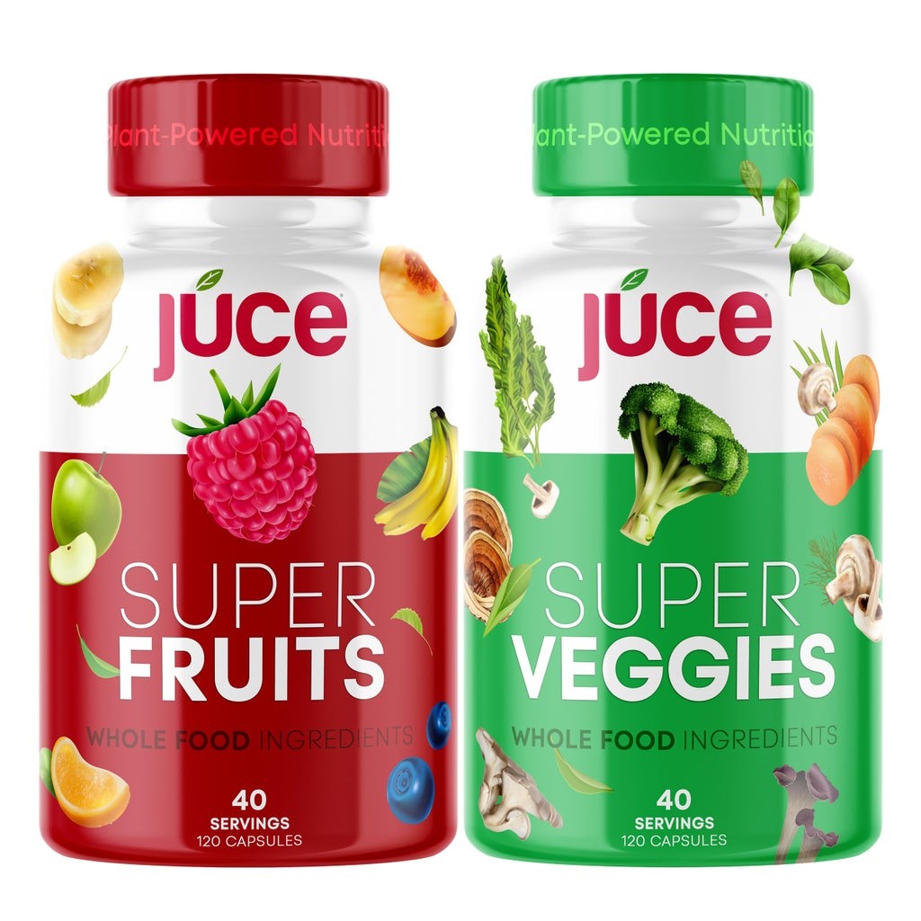 Terra Kai Juice Super Fruits Super Veggies Organic Capsules 240 count Exp-08/27
