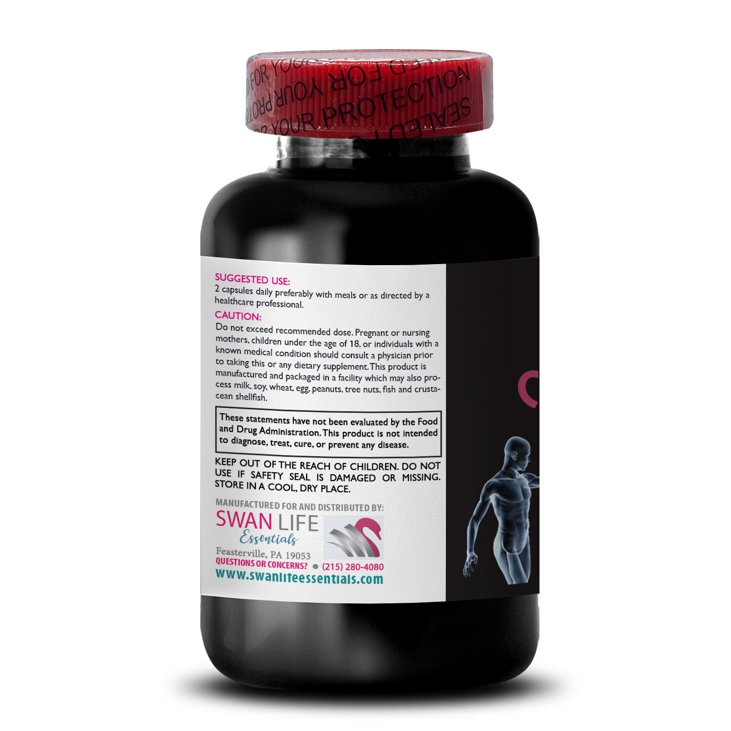 CANDIDA CLEANSE – wormwood – caprylic acid – protease – anise seed – 1B 60 Caps