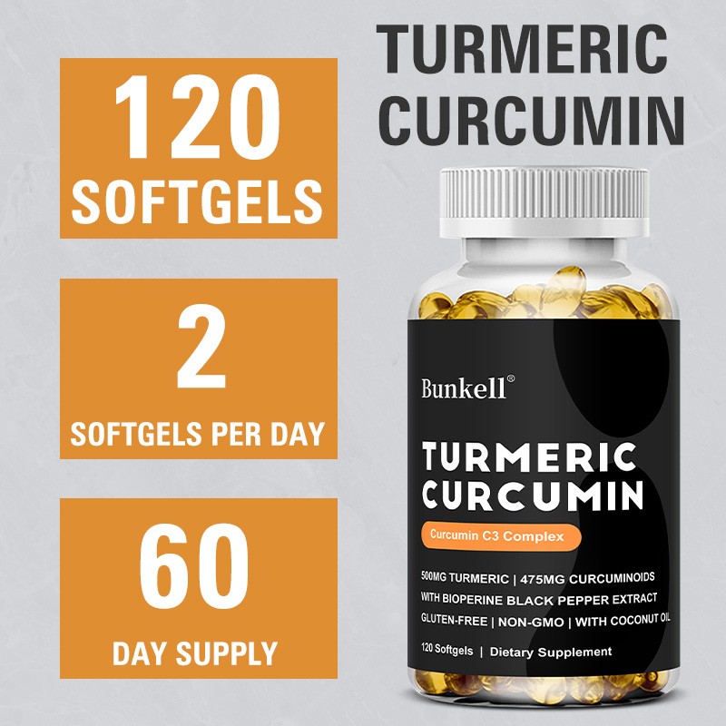 Turmeric Curcumin Joint Comfort Supplement with Black Pepper