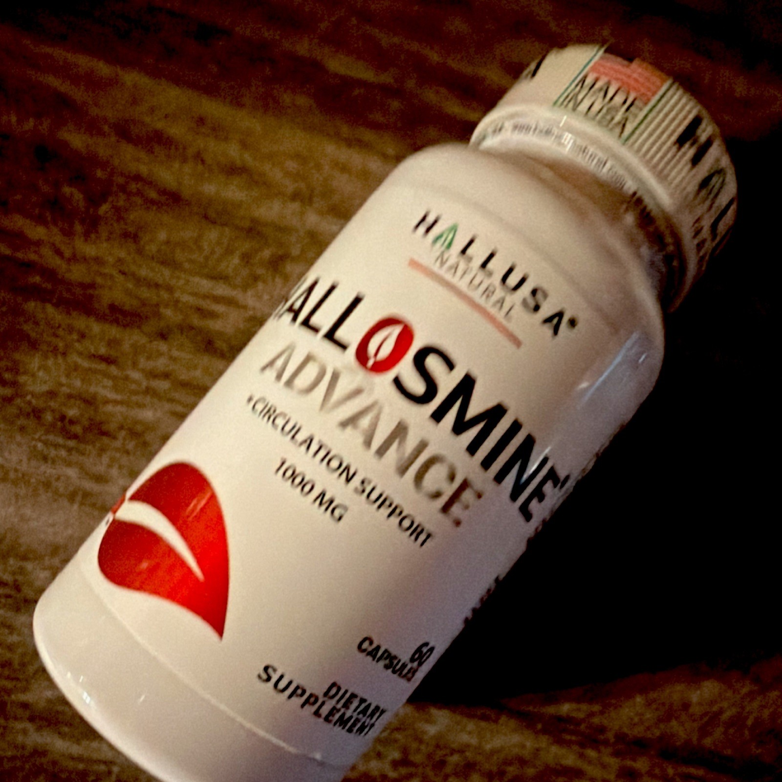 Hallusa Natural Diosmin 90% Powder 1000mg Circulation Support 60 Capsules USA