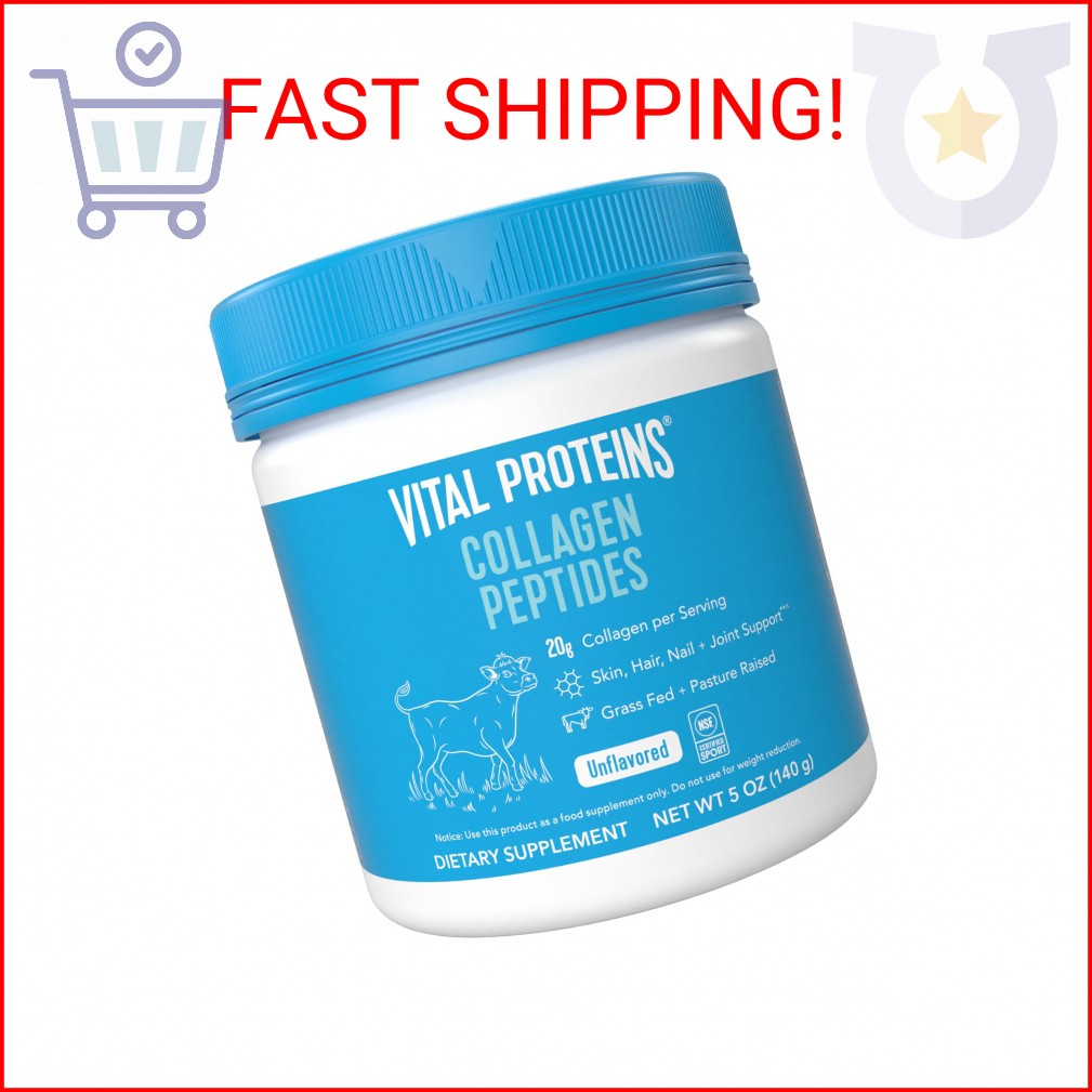 Vital Proteins Collagen Peptides Powder Supplement for Skin Hair Nail Joint Heal