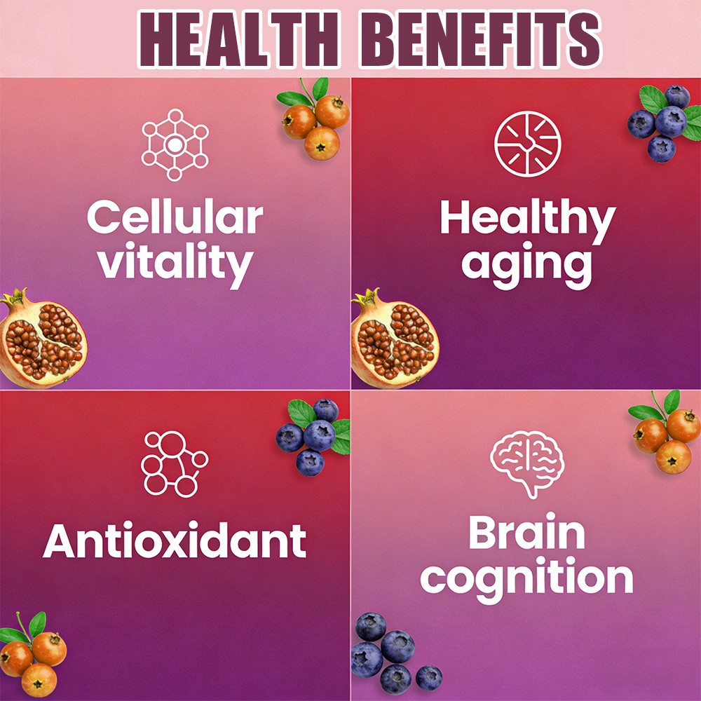 24in1 Resveratrol Formula-1000mg Per Serving for Longevity&Vitality 30~120 Caps