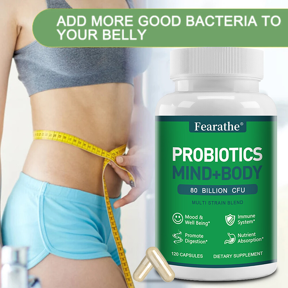 Probiotics, Digestive Enzymes & Prebiotics – Mood Boosting & Immune Support