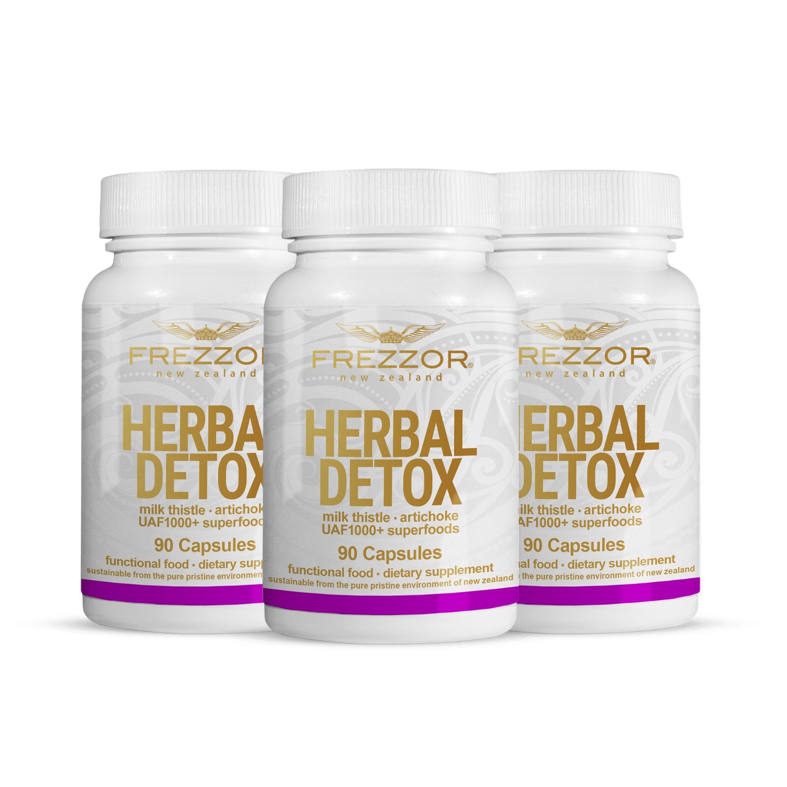 Milk Thistle Liver Health Cleanse Natural Kidney Detox & Repair FREZZOR 3 Pack!