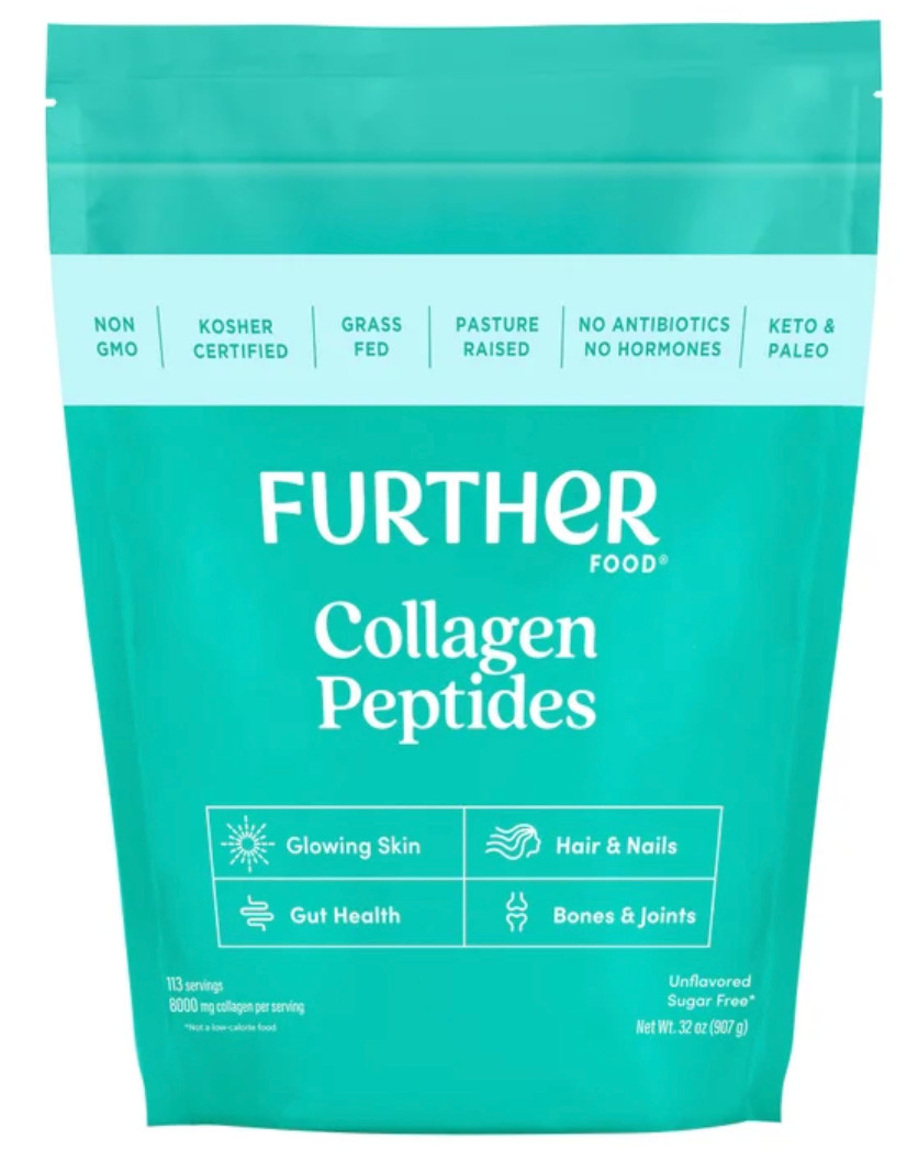 Further Food Grass-Fed Collagen Peptides Powder Unflavored 32.0 oz 113 Servings*
