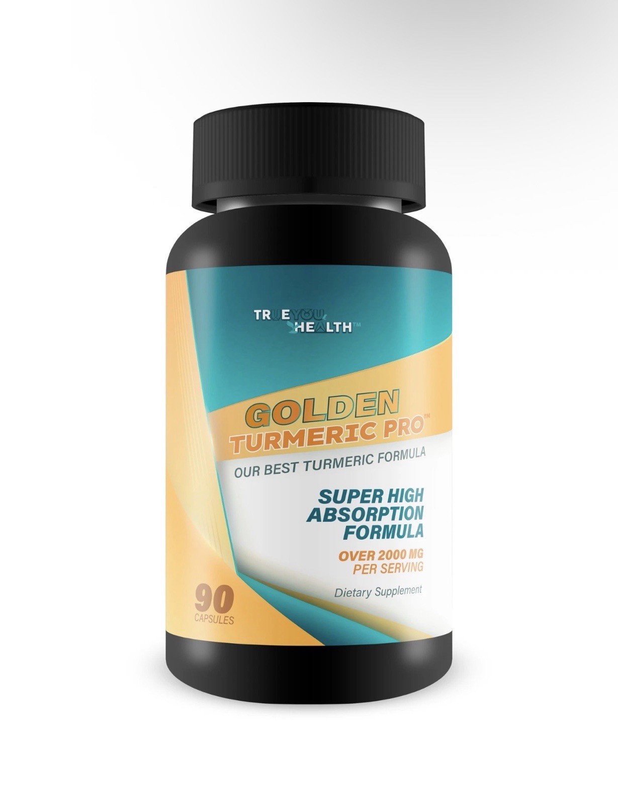 True You Health Golden Turmeric Pro Super High Absorption 2000mg Gold Exp:07/27