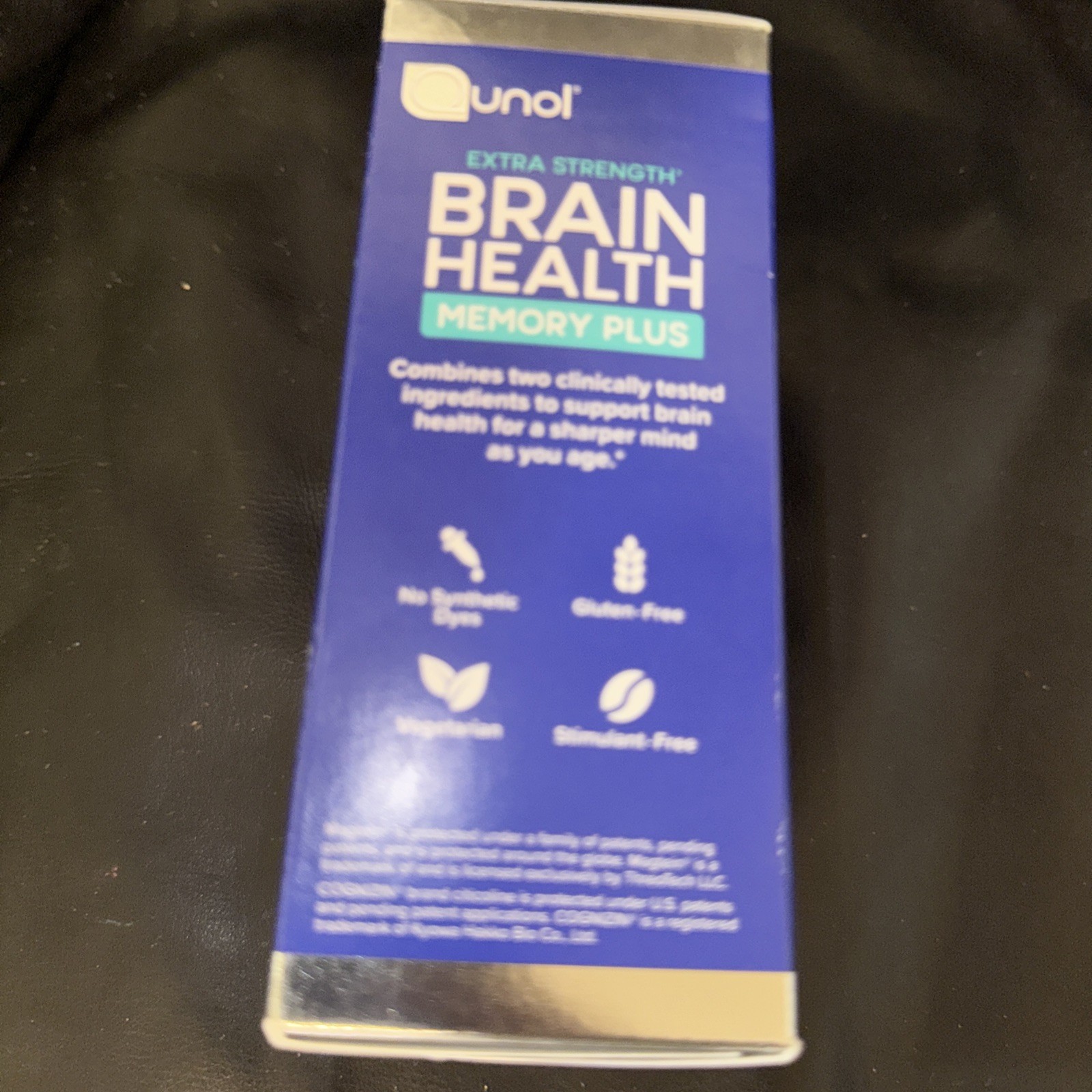 Qunol Brain Health Memory Plus Magnesium L-Threonate 60 Tablets Exp 07/2027