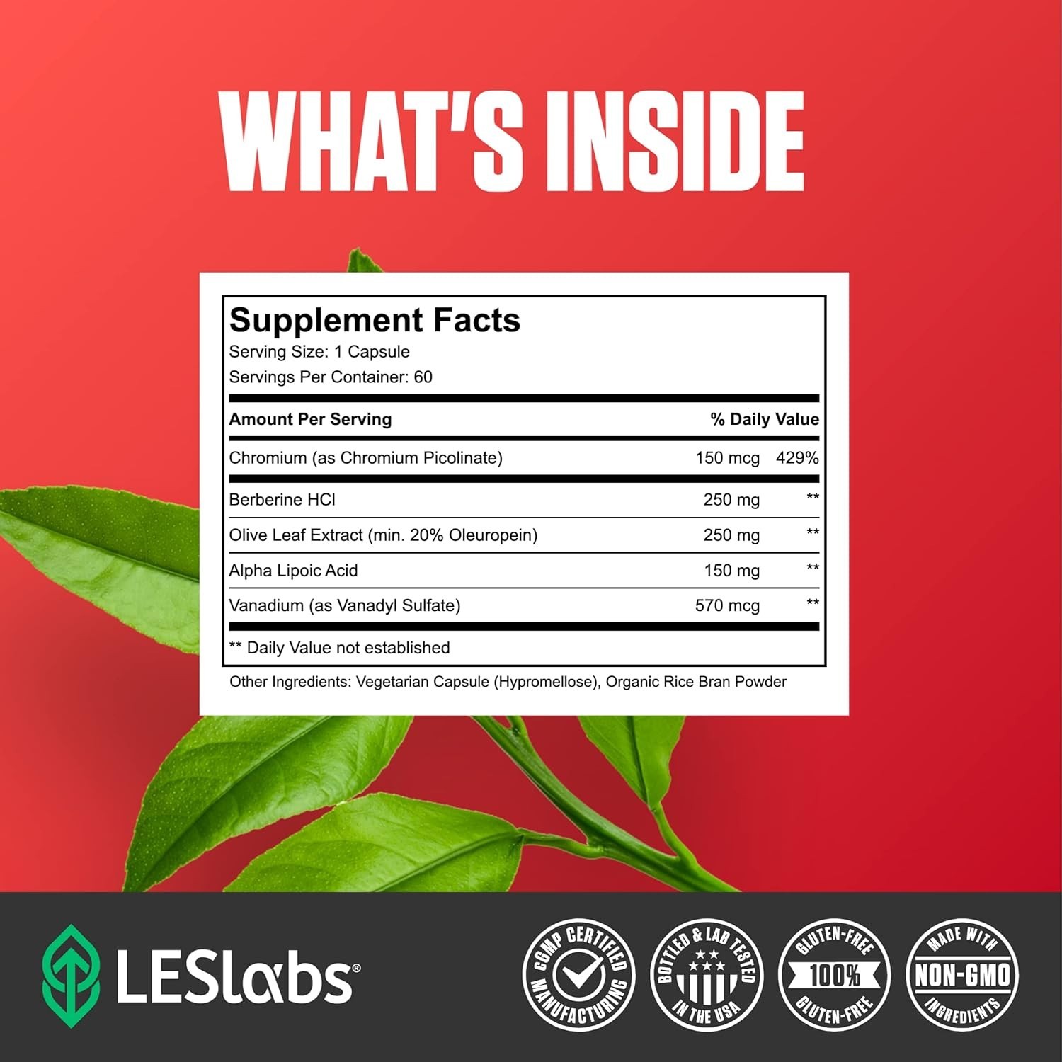 EXP 10/2026 Leslabs-Insulin Health – Metabolic, Dietary Healthy Function NEw Sea