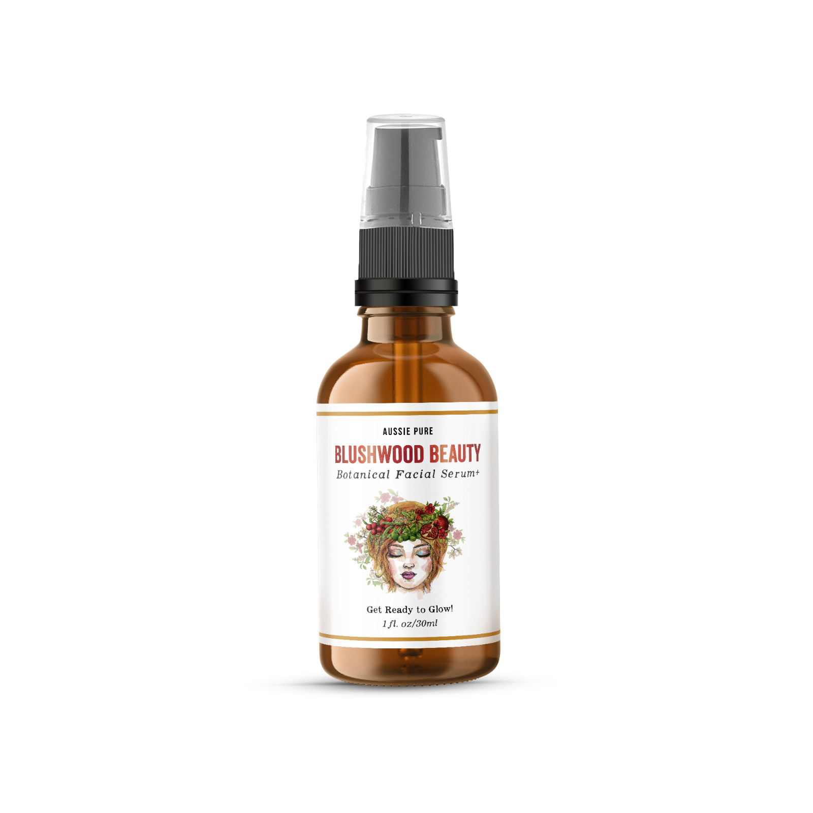 Aussie Pure Blushwood Berry Beauty 3-in-1 Botanical Facial Serum