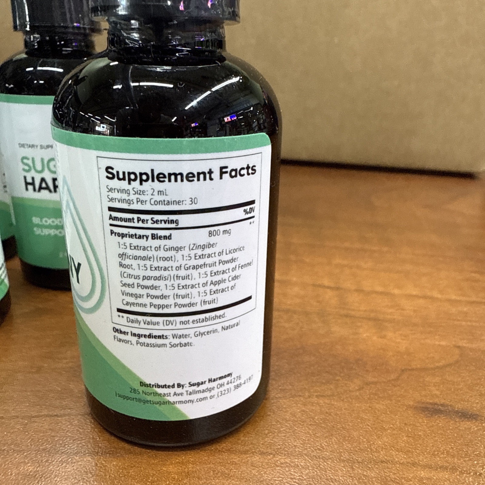 (5 Pack) Sugar Harmony Drops, Advanced Blood Health Support Formula Droppers