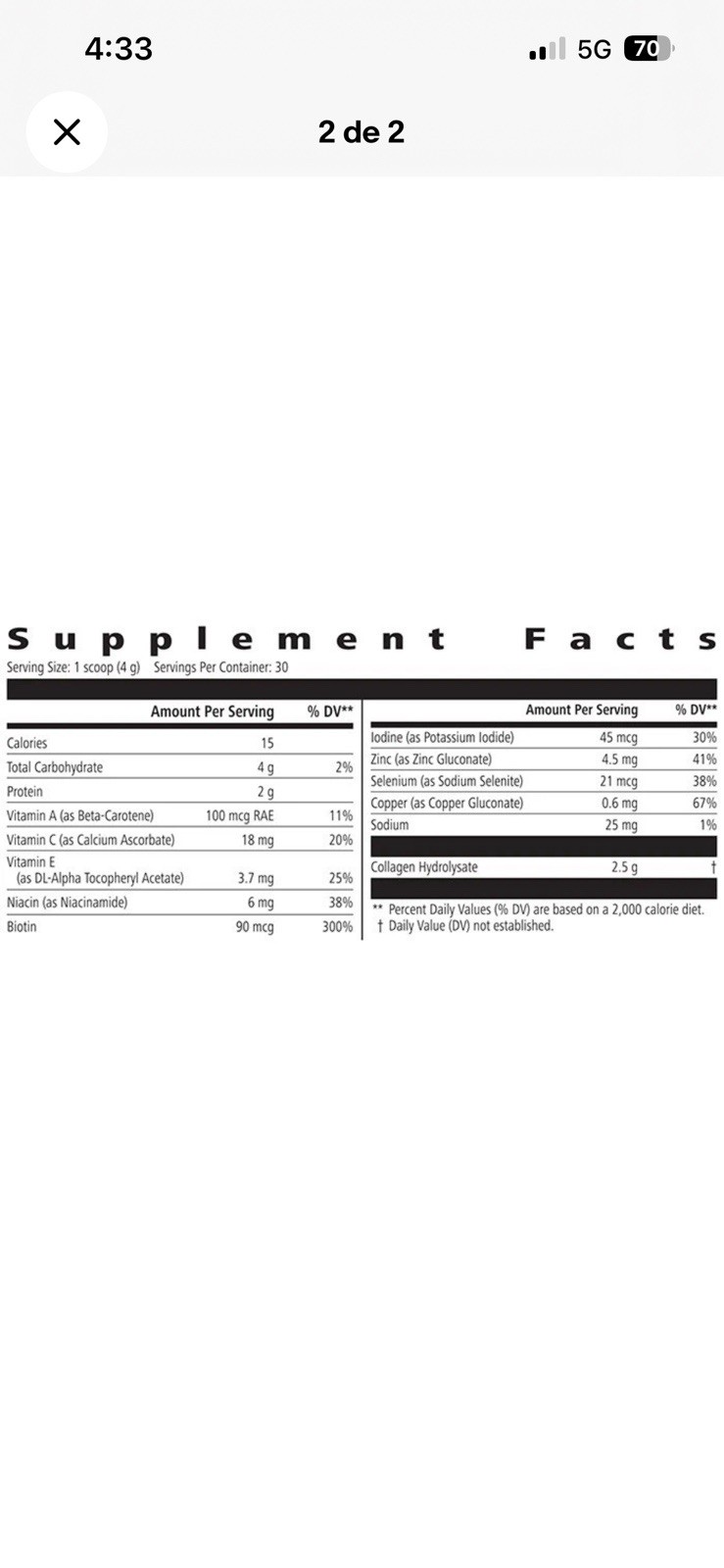 Herbalife SKIN Collagen Beauty Booster Powder Strawberry Lemonade 6.03 oz